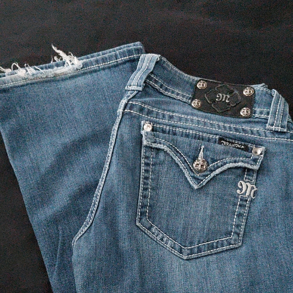Miss Me Blue Boot Cut Jeans
